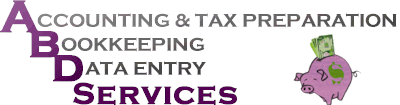 Accounting, Tax Preparation, Income Tax, Bookkeeping, Data Entry - serving West Valley, Sandy, Murray, West Jordan, Salt Lake City and the entire Wasatch Front area